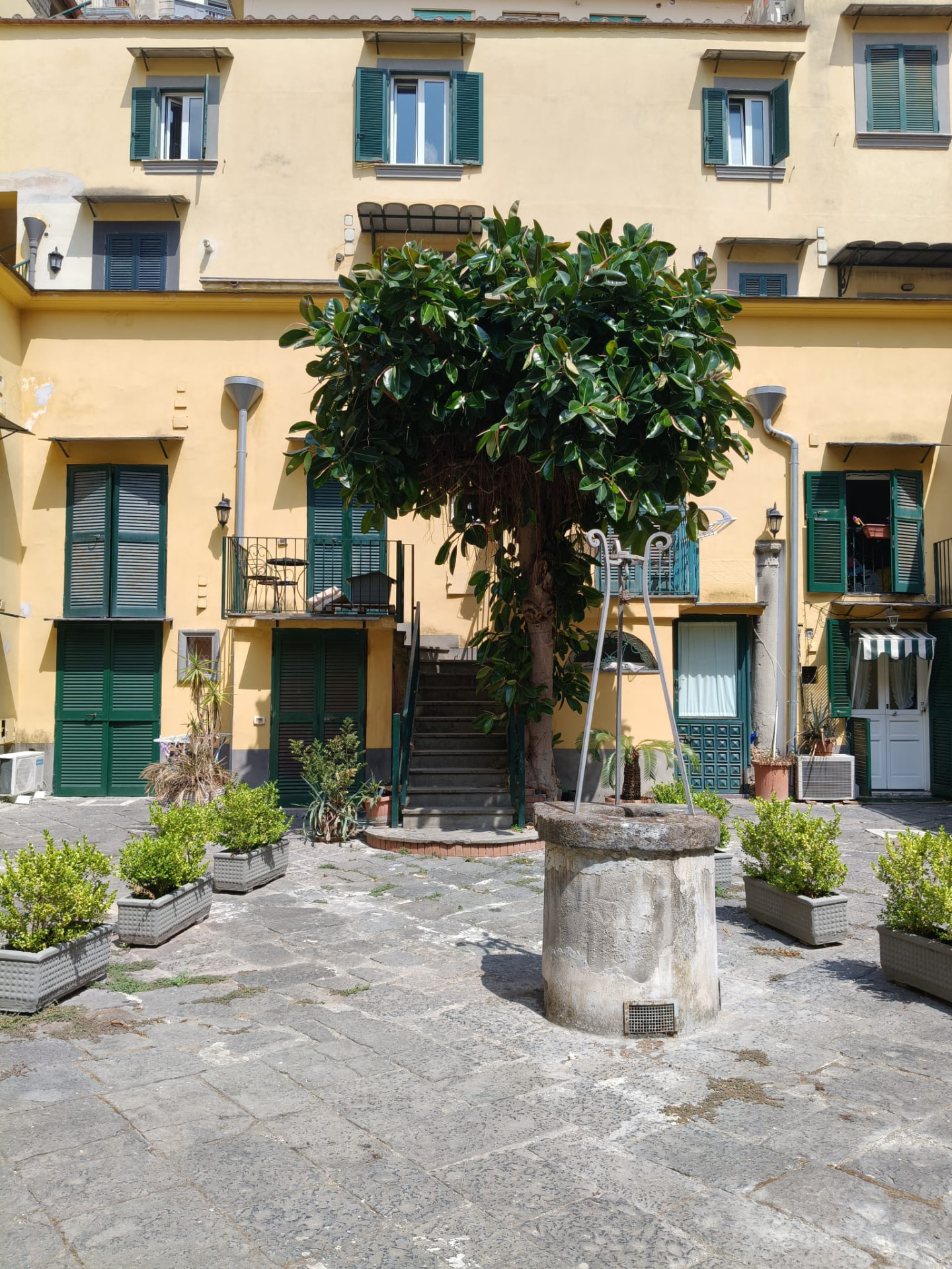 La corte dell’ex convento